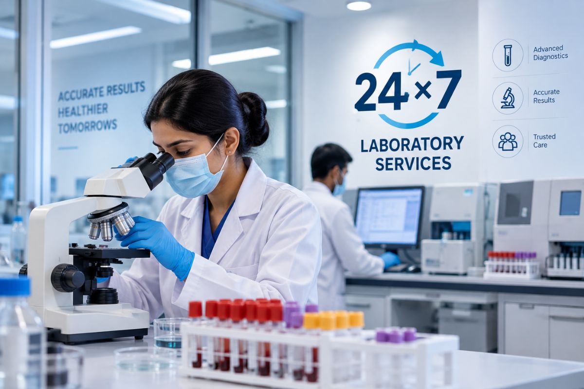 24×7 Laboratory Services